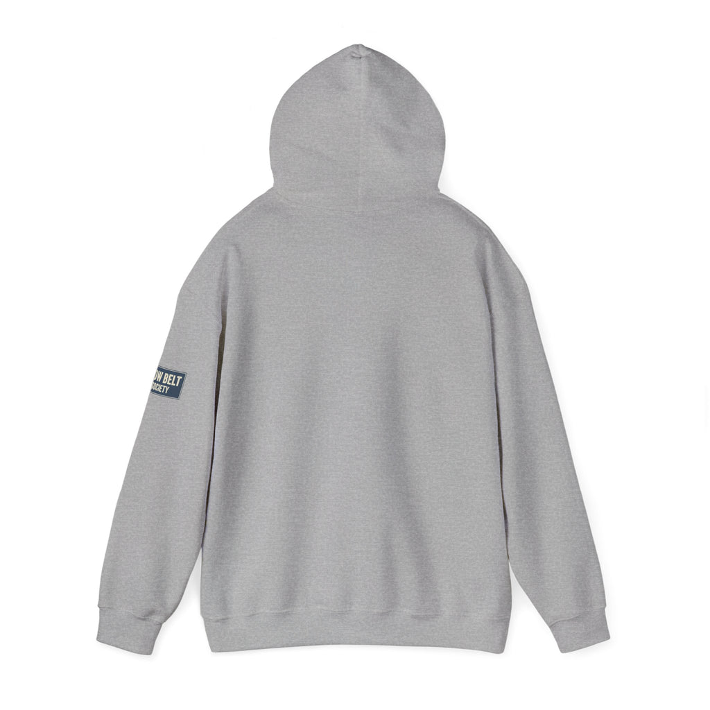 Jiu-Jitsu Brown Belt Hoodie – Minimal Stencil Logo Martial Arts Pullover