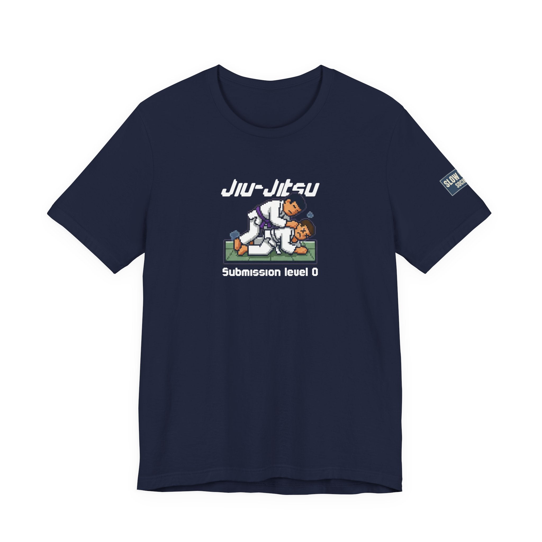 Jiu-Jitsu Graphic Tee – "Submission Level 0" Casual Martial Arts Shirt
