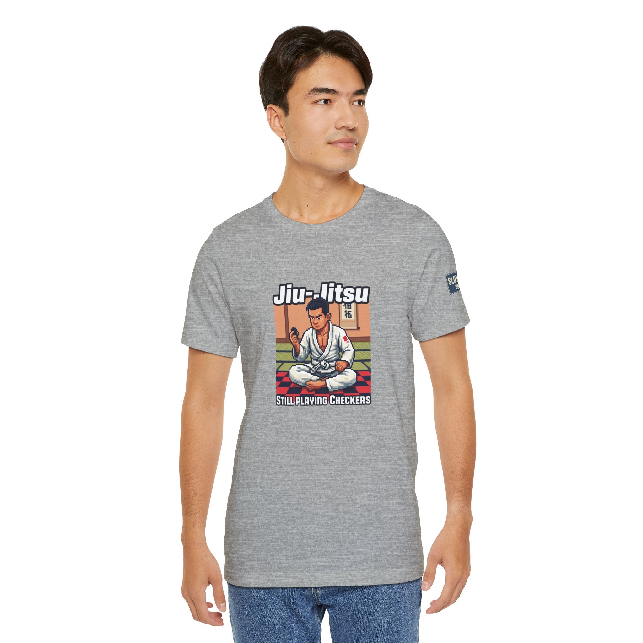Jiu-Jitsu 'Still Playing Checkers' 8bit Graphic Tee