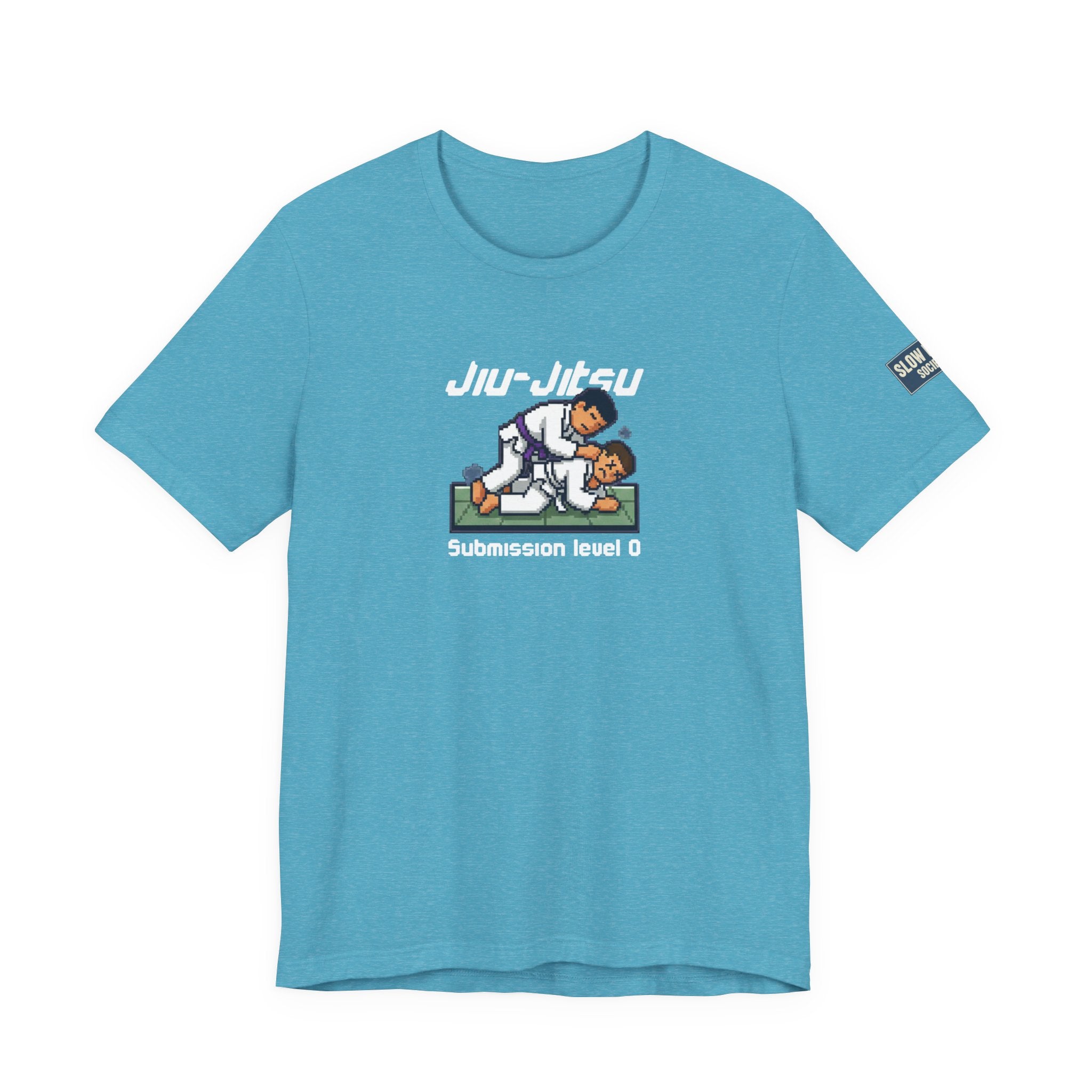 Jiu-Jitsu Graphic Tee – "Submission Level 0" Casual Martial Arts Shirt