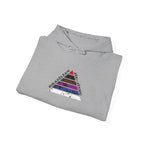 Hoodie — Jiu Jitsu Belt Rank Pyramid Design Pullover