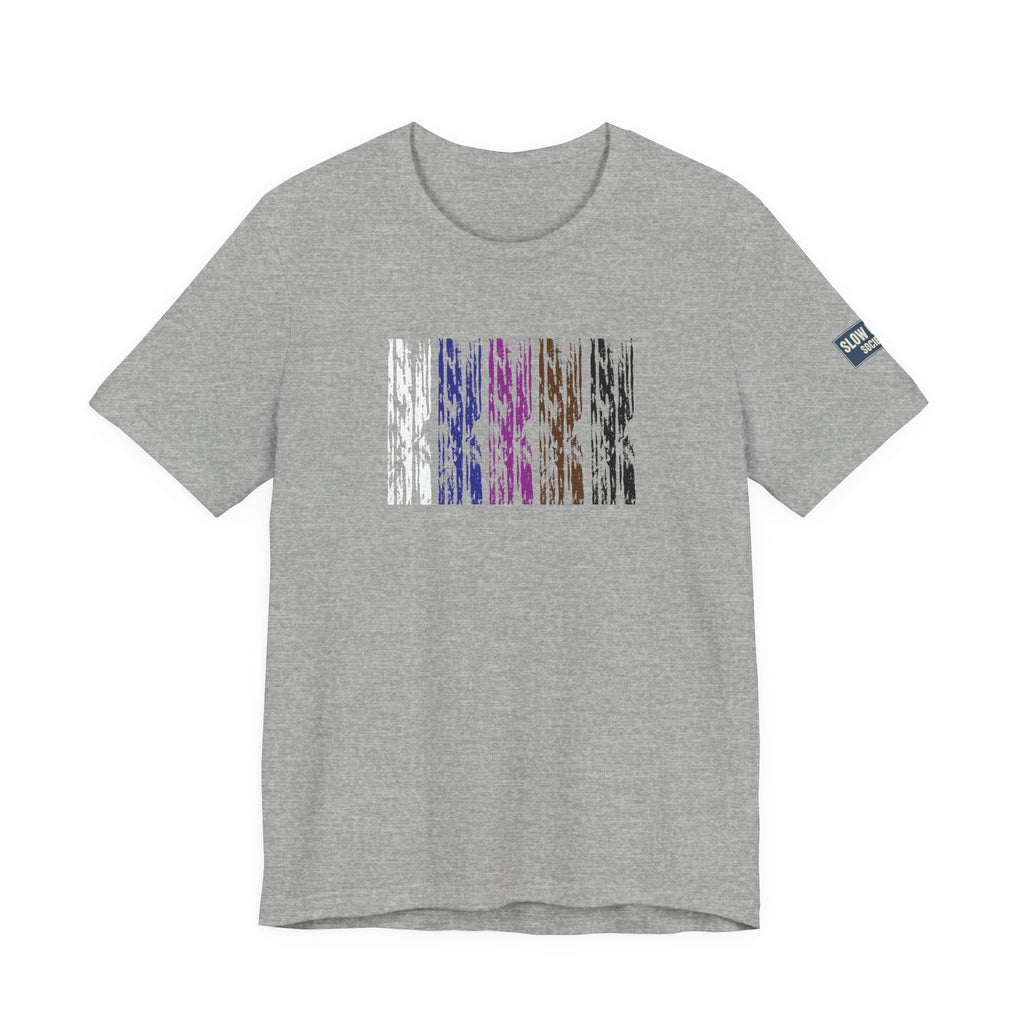 Jiu Jitsu Belt Rank Tee — BJJ Belt Color Barcode Design