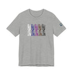 Jiu Jitsu Belt Rank Tee — BJJ Belt Color Barcode Design