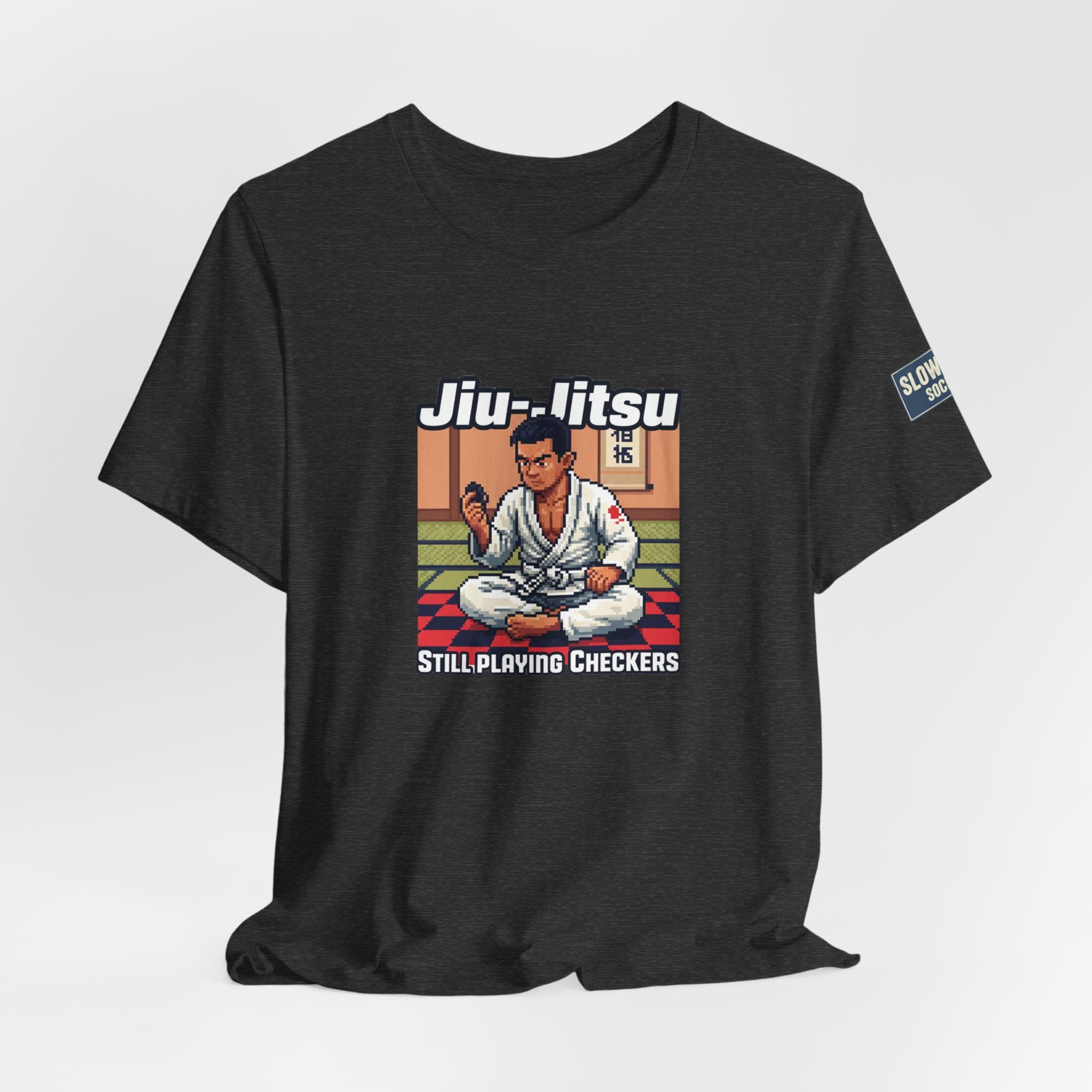 Jiu-Jitsu 'Still Playing Checkers' 8bit Graphic Tee