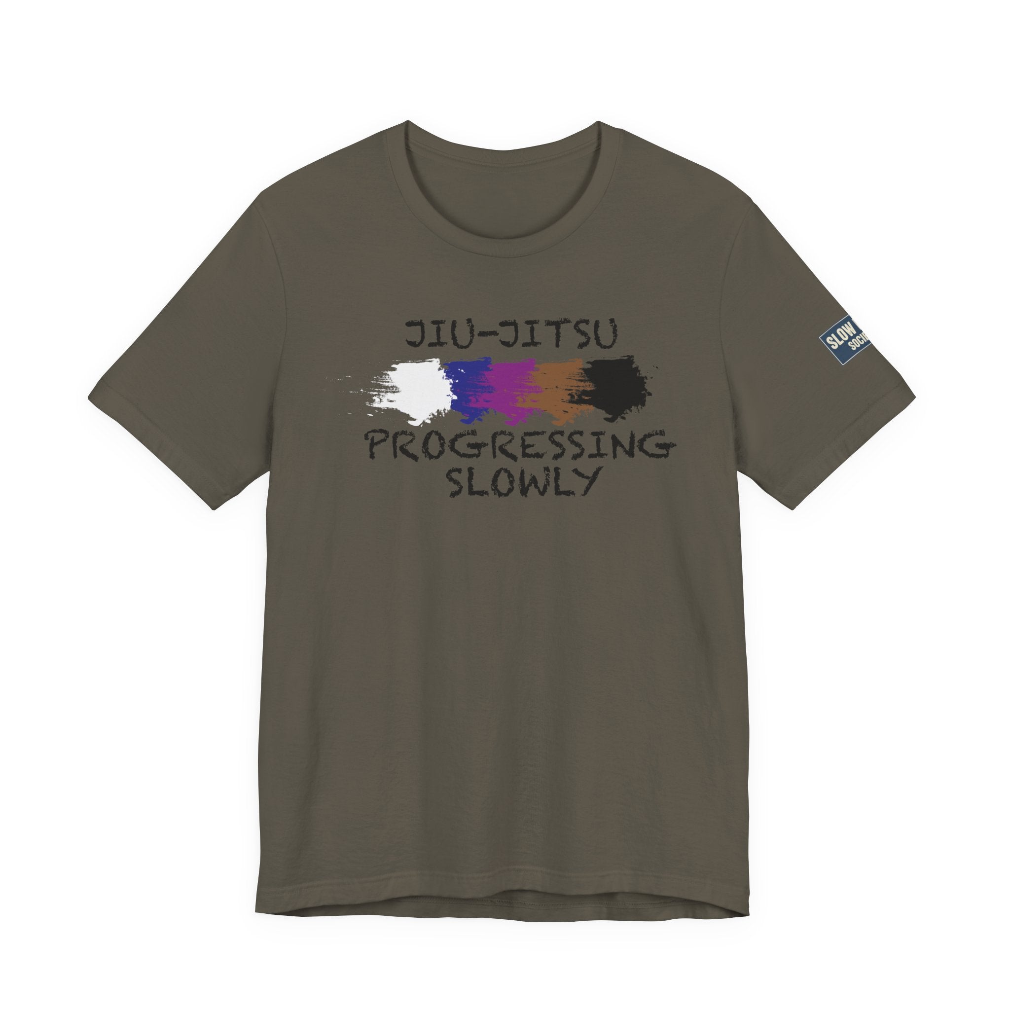 Jiu-Jitsu Progressing Slowly Tee — Casual Martial Arts Training Shirt
