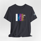 Jiu Jitsu Belt Rank T-Shirt — BJJ Belt Rank Textured Graphic Crew Tee