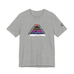 Brazilian Jiu-Jitsu Belt Rank Pyramid Tee — BJJ Training Shirt