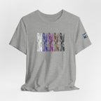 Jiu Jitsu Belt Rank Tee — BJJ Belt Color Barcode Design