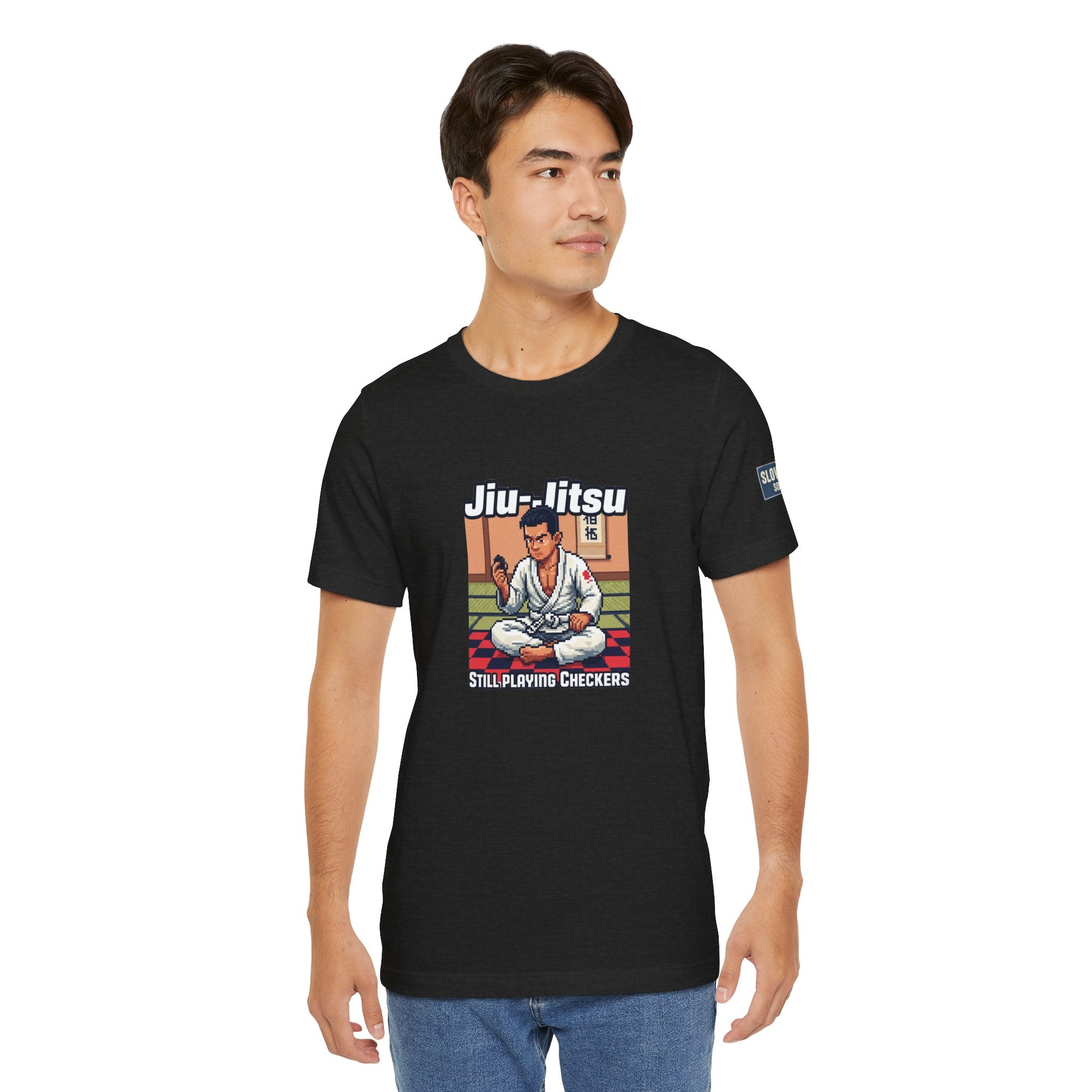 Jiu-Jitsu 'Still Playing Checkers' 8bit Graphic Tee
