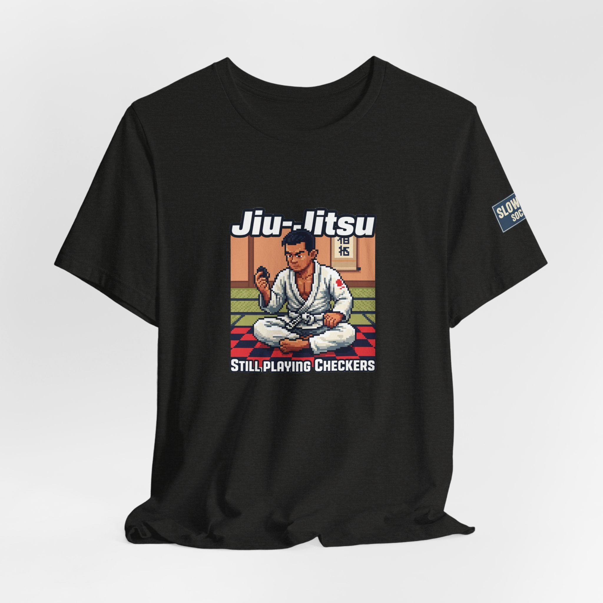Jiu-Jitsu 'Still Playing Checkers' 8bit Graphic Tee