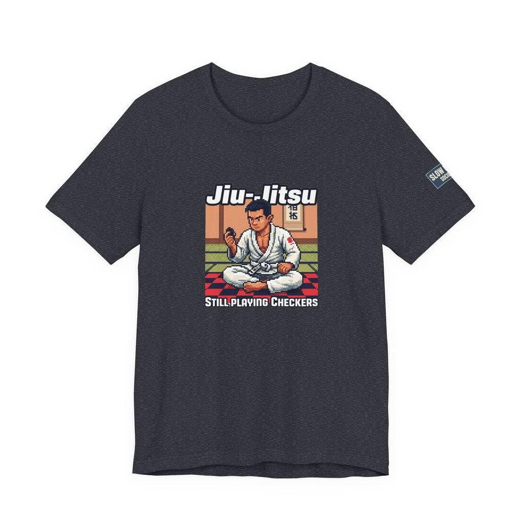 Jiu-Jitsu 'Still Playing Checkers' 8bit Graphic Tee