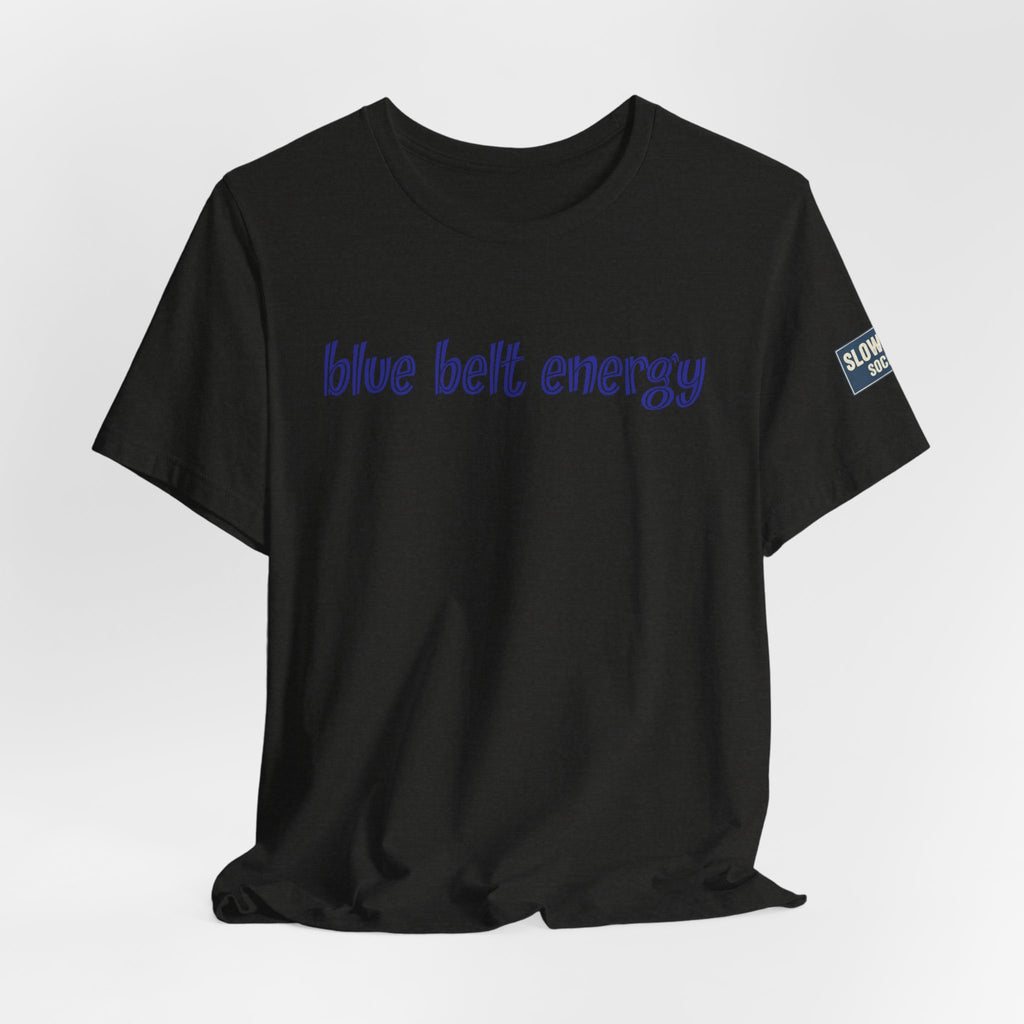 Blue Belt Energy Jiu-Jitsu T-Shirt — BJJ Tee