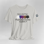 Jiu-Jitsu Progressing Slowly Tee — Casual Martial Arts Training Shirt