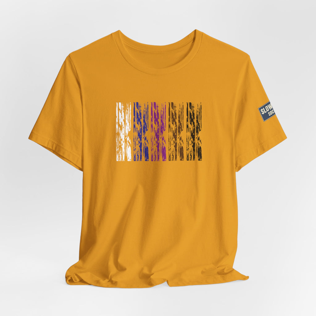 Jiu Jitsu Belt Rank Tee — BJJ Belt Color Barcode Design