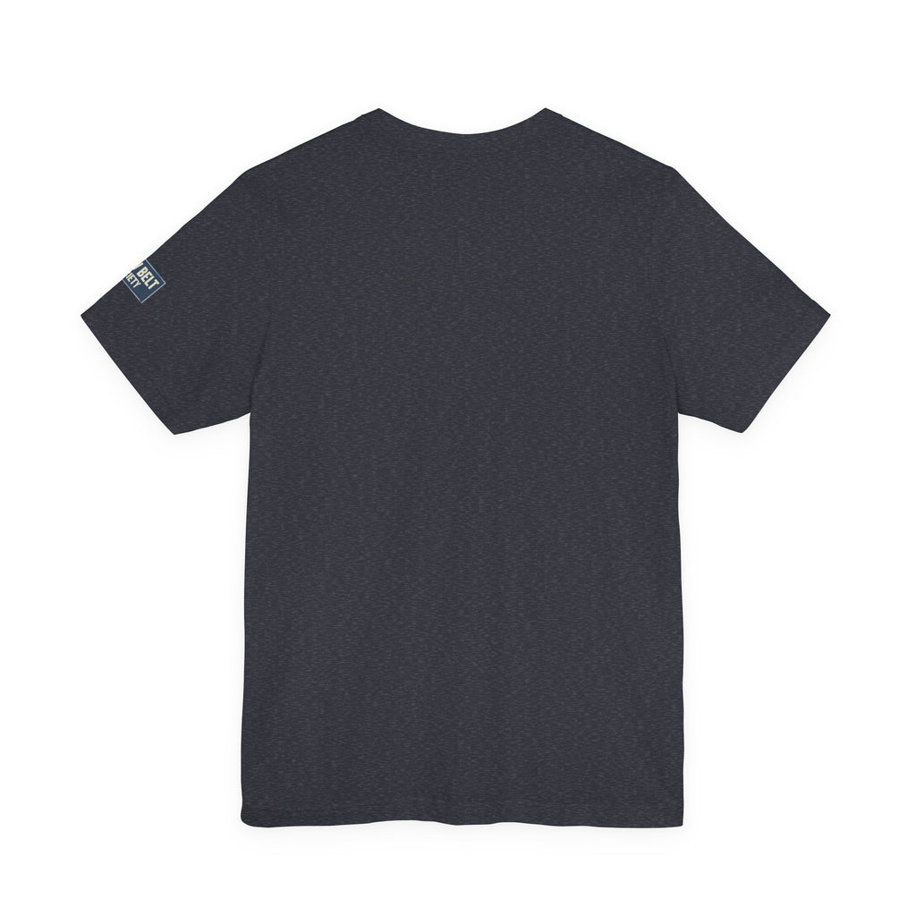 Jiu Jitsu Belt Rank T-Shirt — BJJ Belt Rank Textured Graphic Crew Tee