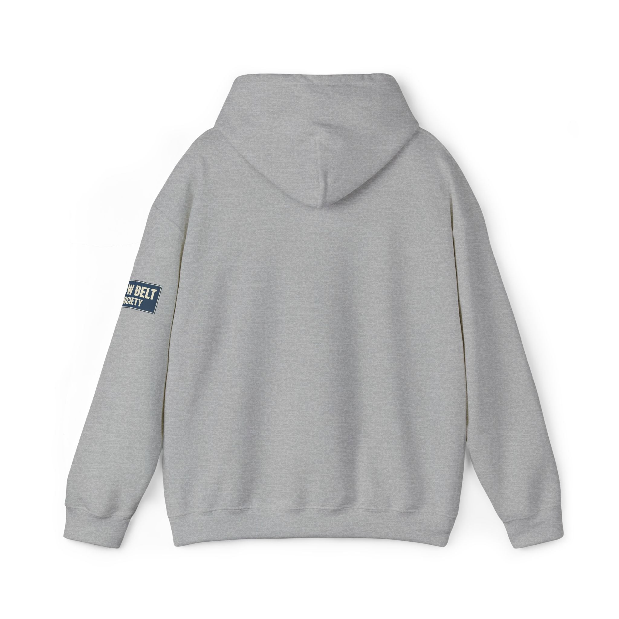 Jiu-Jitsu Purple Belt Hoodie – Minimal Stencil Martial Arts Pullover