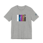 Jiu Jitsu Belt Rank T-Shirt — BJJ Belt Rank Textured Graphic Crew Tee
