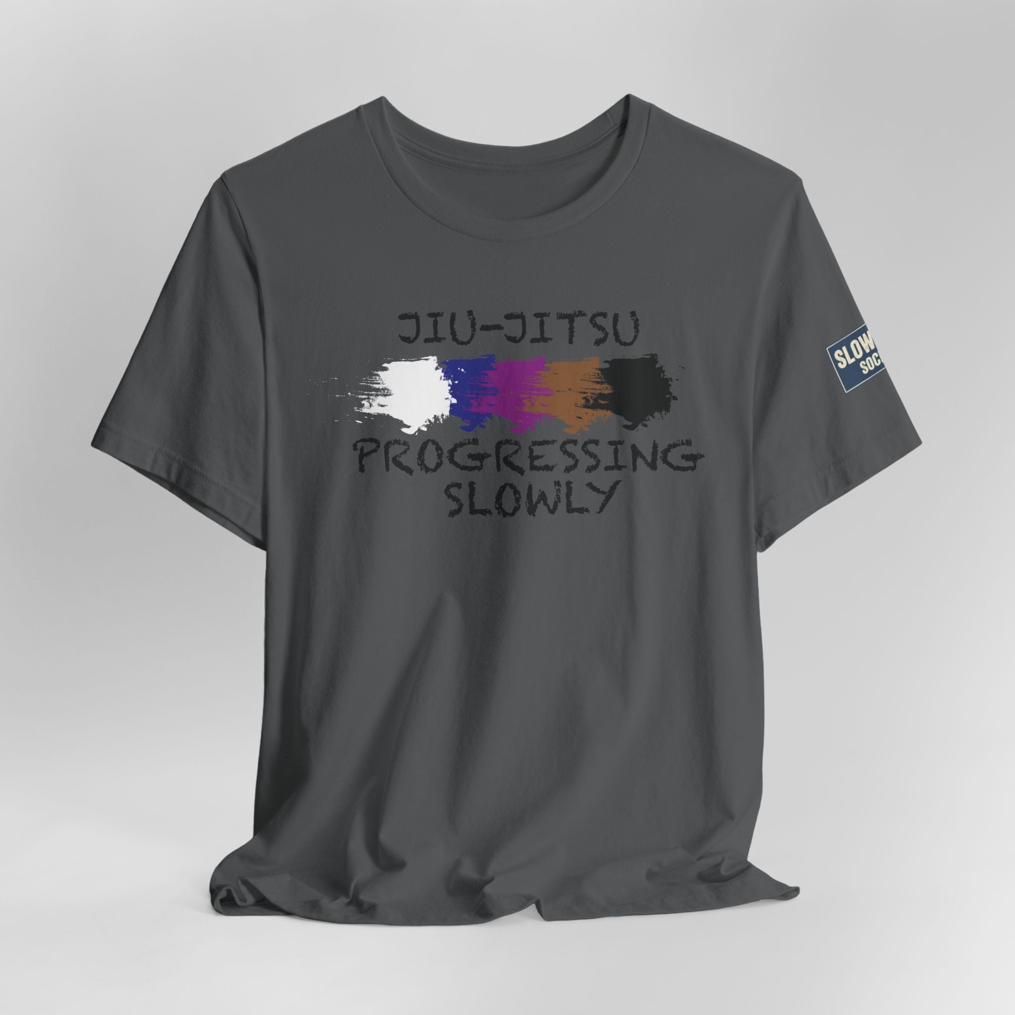 Jiu-Jitsu Progressing Slowly Tee — Casual Martial Arts Training Shirt