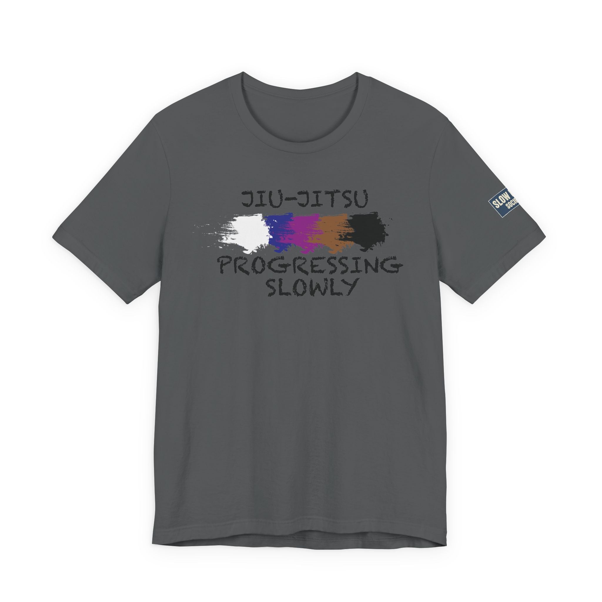 Jiu-Jitsu Progressing Slowly Tee — Casual Martial Arts Training Shirt