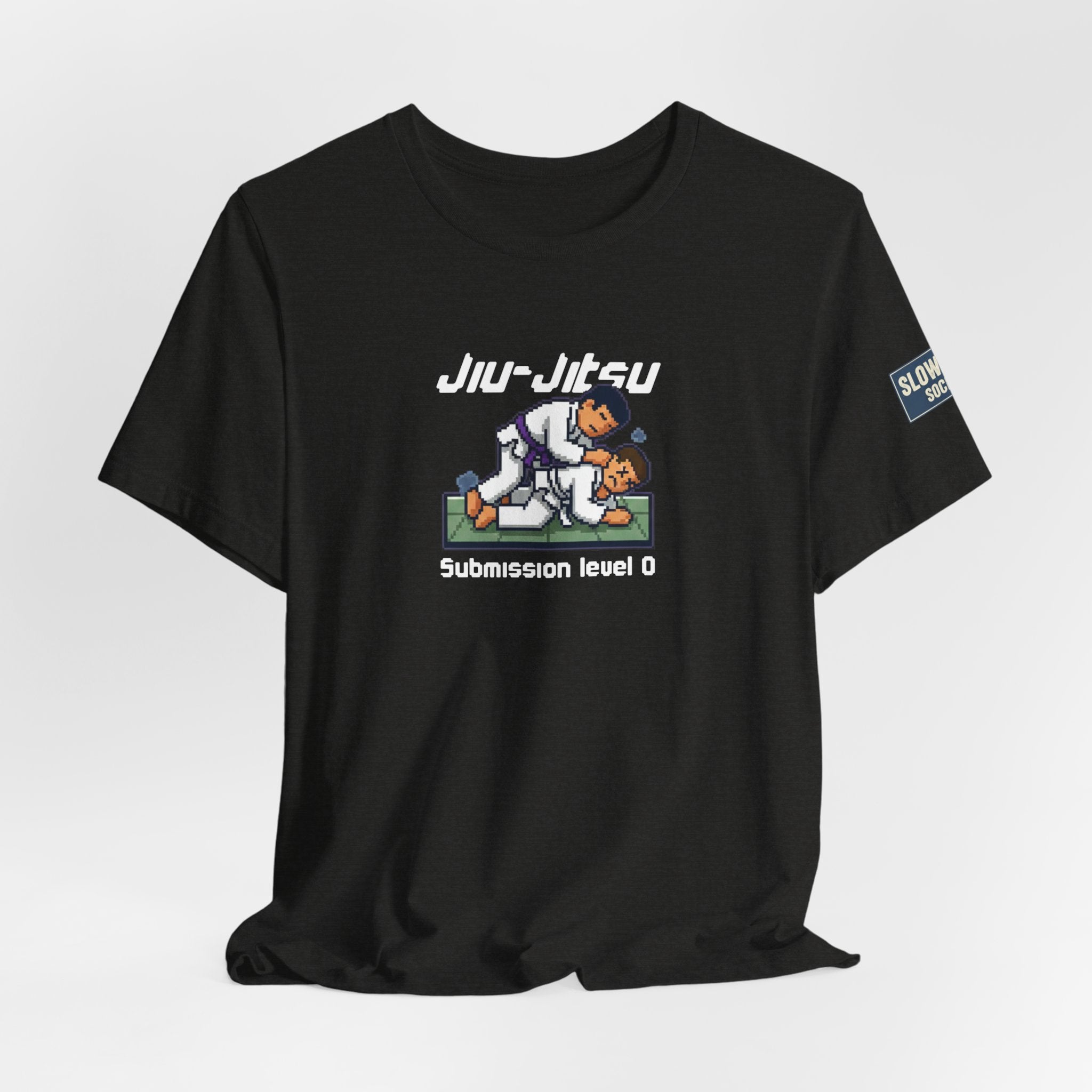 Jiu-Jitsu Graphic Tee – "Submission Level 0" Casual Martial Arts Shirt