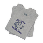 Jiu-Jitsu Street Cred Tee — Smiley Logo Martial Arts T-Shirt