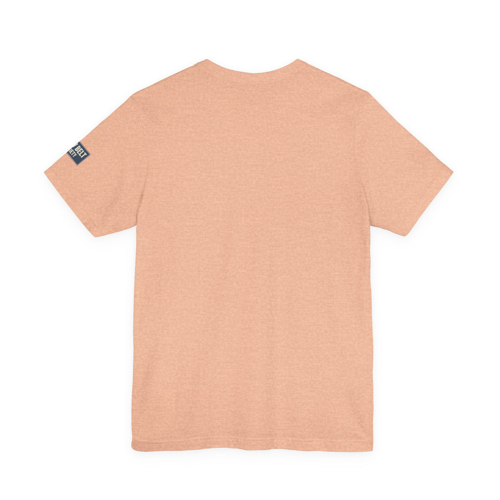 Jiu Jitsu Belt Rank Tee — BJJ Belt Color Barcode Design