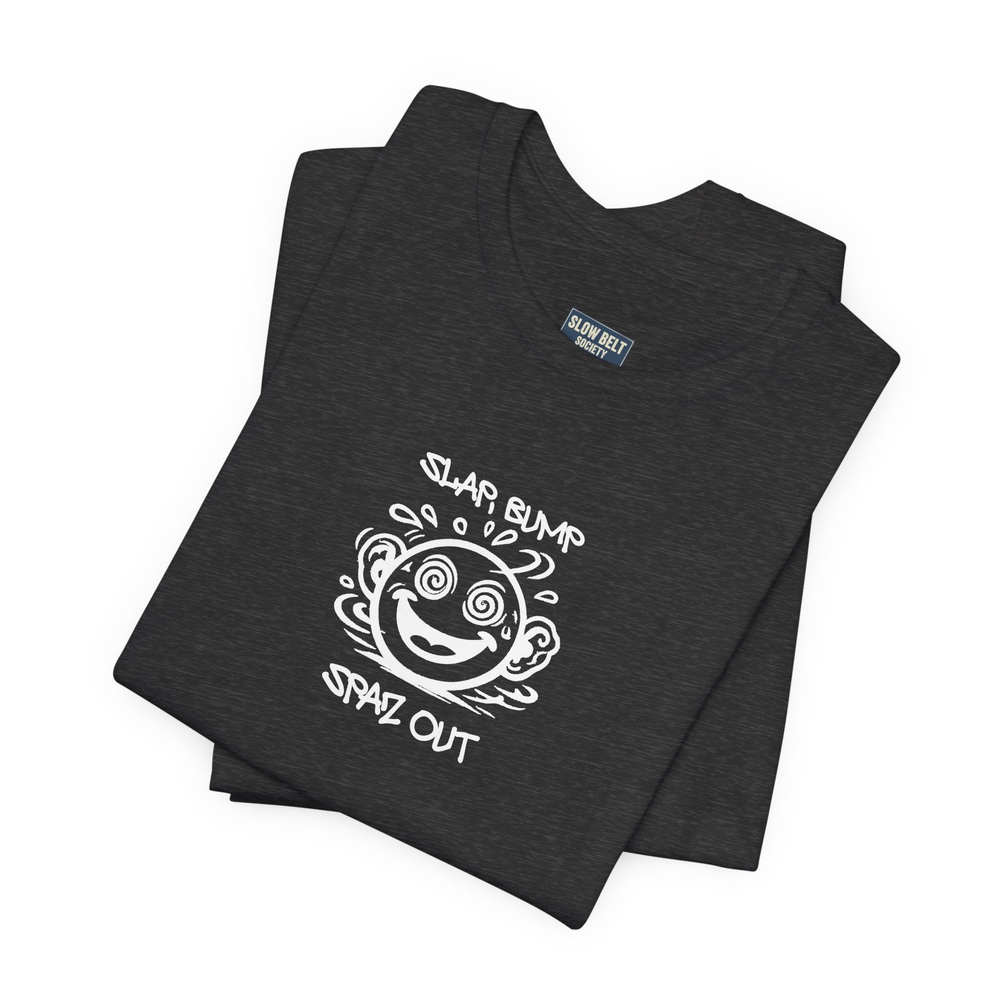Slap Bump Smiley Tee — Jiu-Jitsu Graphic T-Shirt