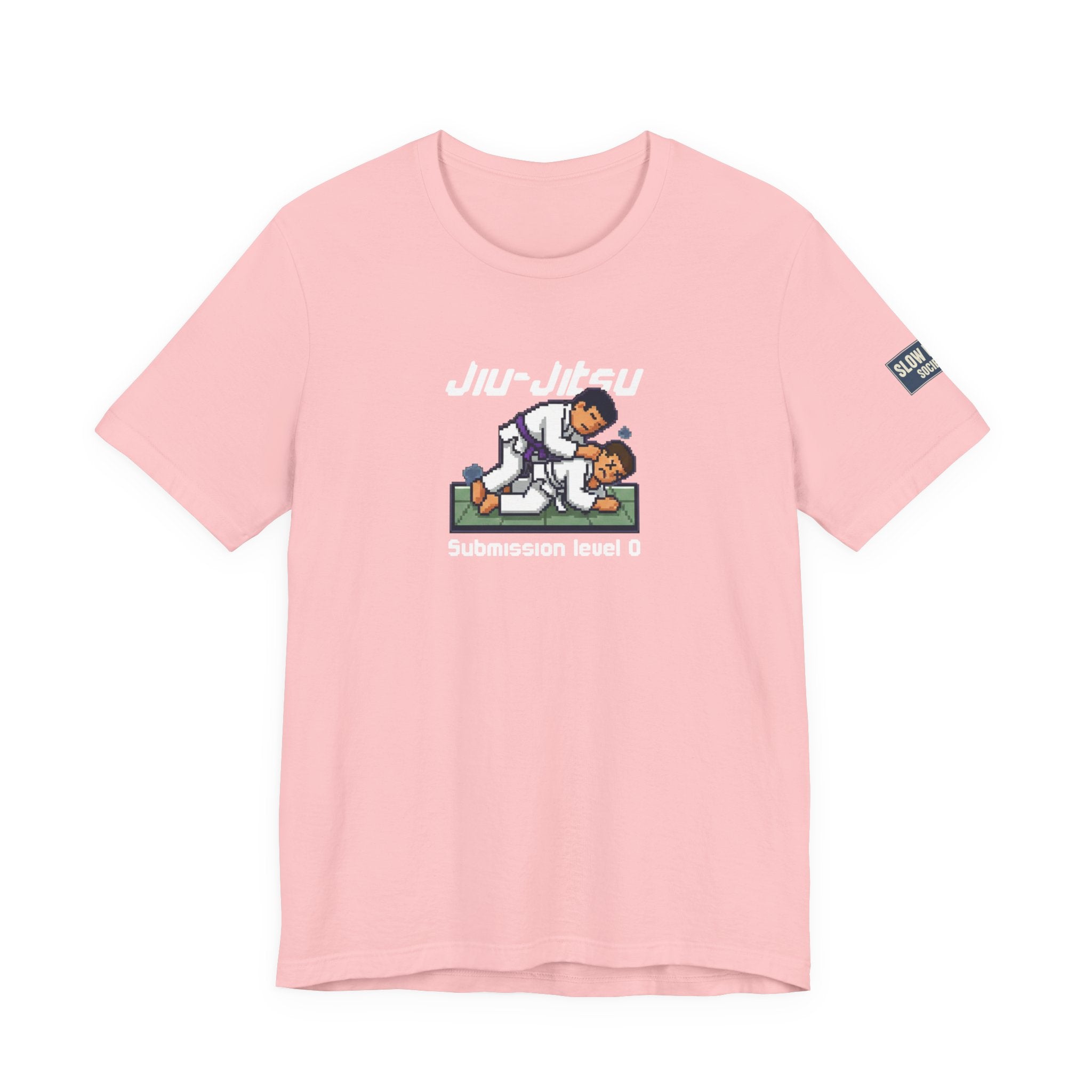 Jiu-Jitsu Graphic Tee – "Submission Level 0" Casual Martial Arts Shirt