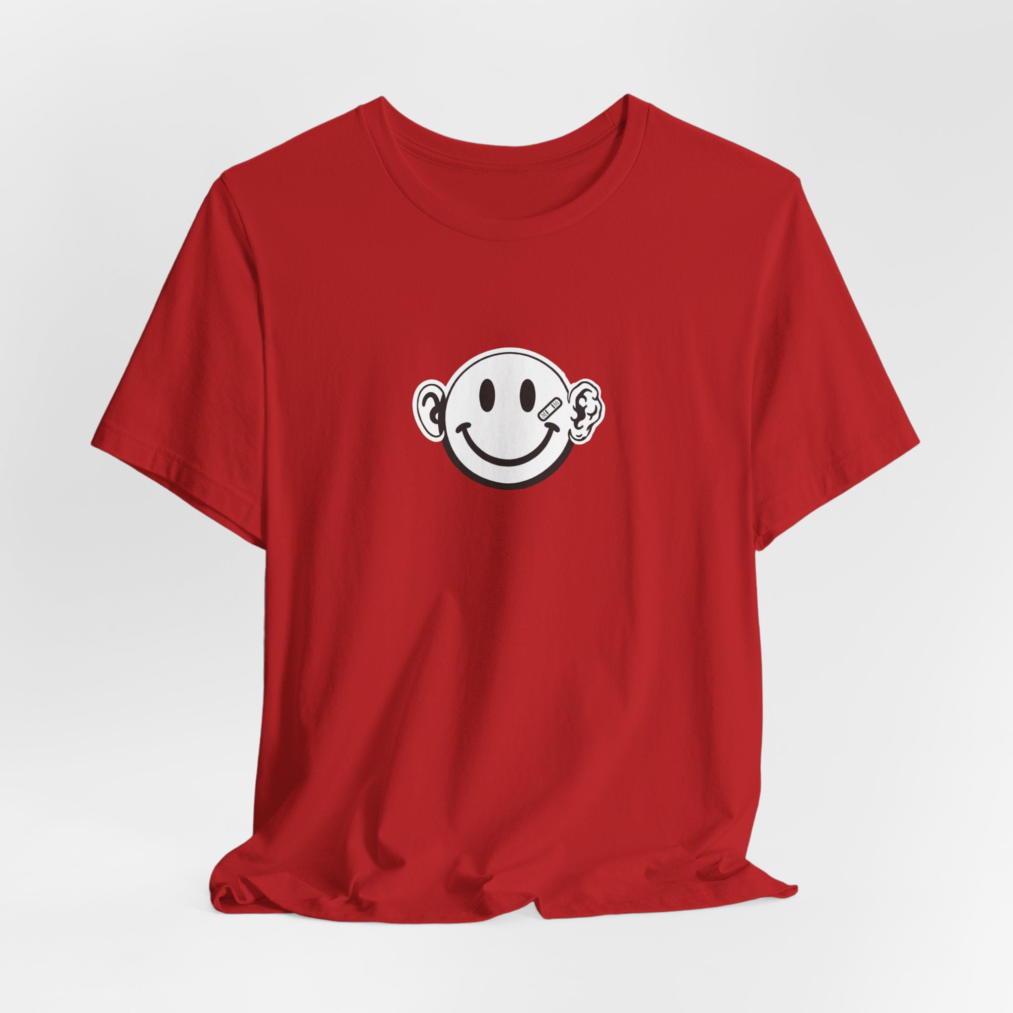 Smiley Street Cred Graphic Tee — Cauliflower Ear Smiley Face T-Shirt