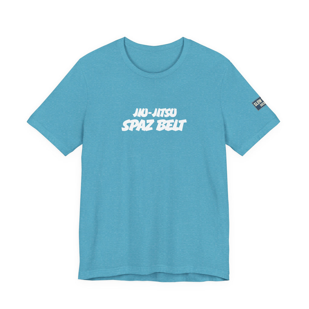 Jiu-Jitsu Spaz Belt Tee -White Belt Humor