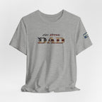 Jiu Jitsu Dad T-Shirt — American Flag Martial Arts Tee for Fathers