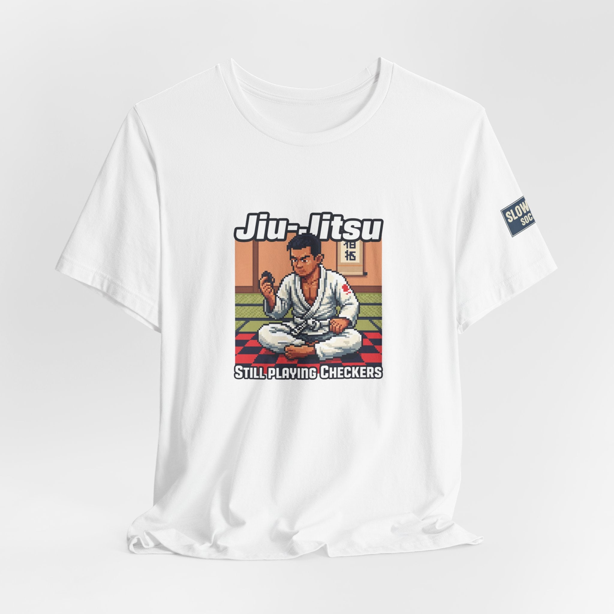 Jiu-Jitsu 'Still Playing Checkers' 8bit Graphic Tee