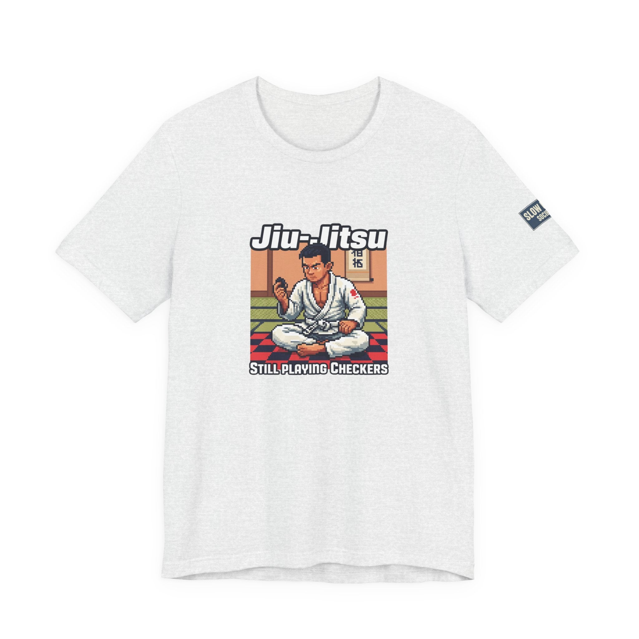 Jiu-Jitsu 'Still Playing Checkers' 8bit Graphic Tee