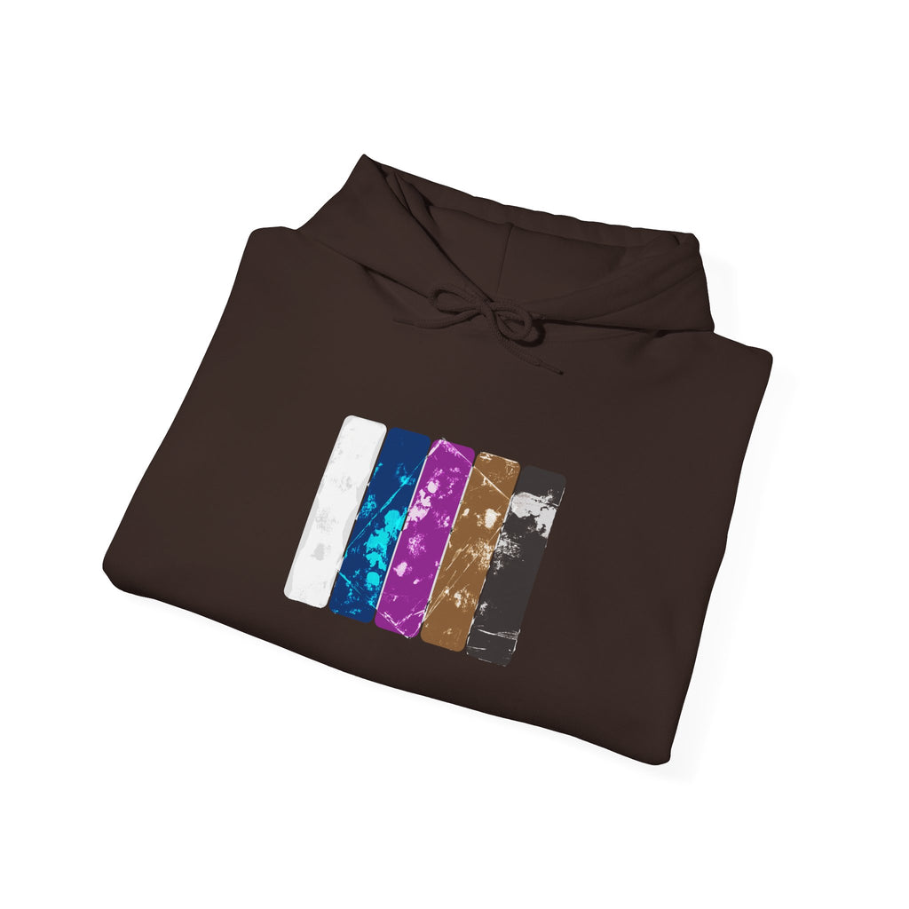 Jiu Jitsu Belt Hoodie — BJJ Textured Belt Graphic Pullover