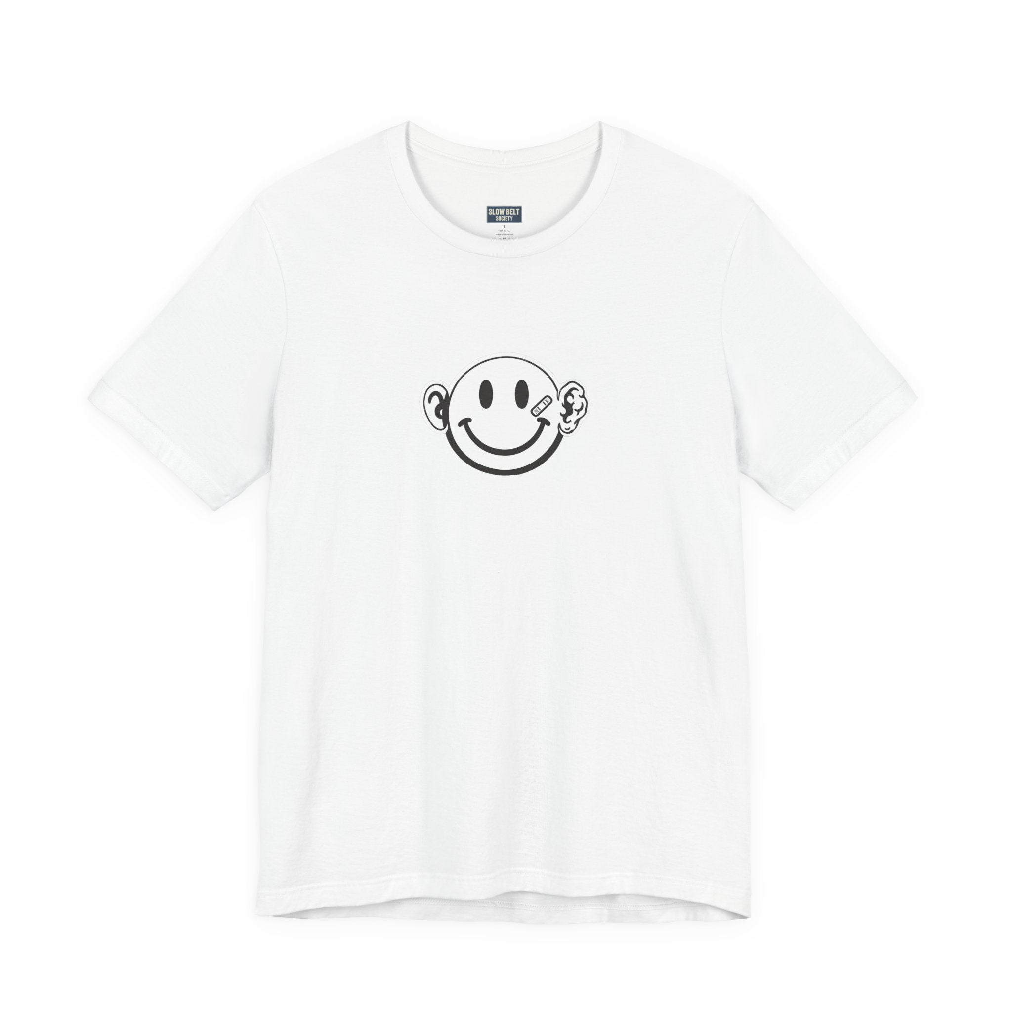 Smiley Street Cred Graphic Tee — Cauliflower Ear Smiley Face T-Shirt