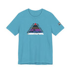 Brazilian Jiu-Jitsu Belt Rank Pyramid Tee — BJJ Training Shirt