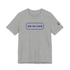 De La Riva Tee — Blue Graphic T-Shirt