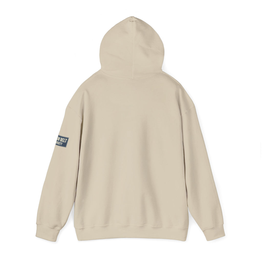 Jiu-Jitsu Brown Belt Hoodie – Minimal Stencil Logo Martial Arts Pullover