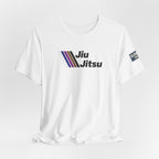 Jiu Jitsu Stripes Tee — Retro Martial Arts T‑Shirt