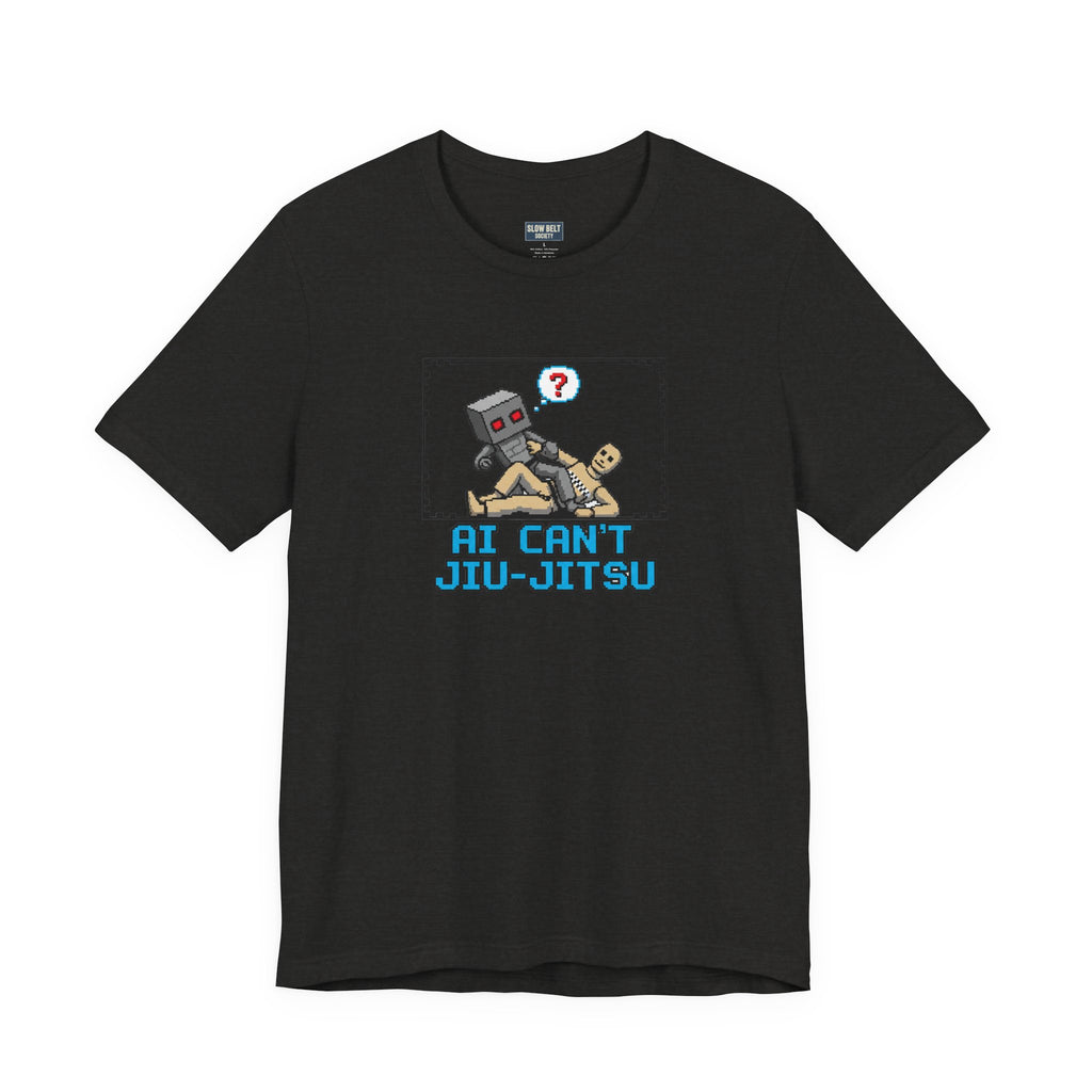 Jiu-Jitsu Robot Graphic Tee — "AI Can't Jiu-Jitsu"