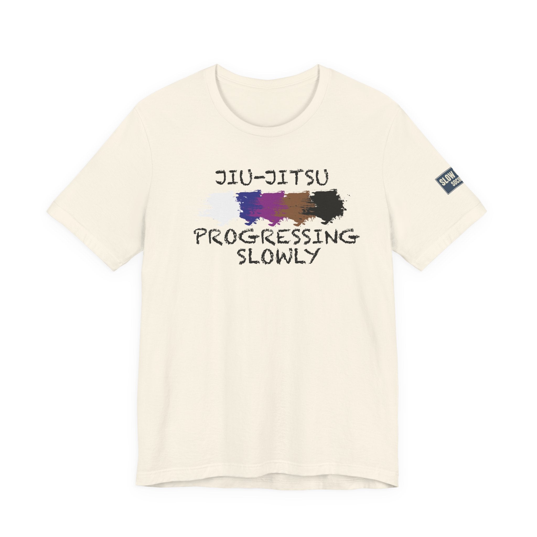 Jiu-Jitsu Progressing Slowly Tee — Casual Martial Arts Training Shirt