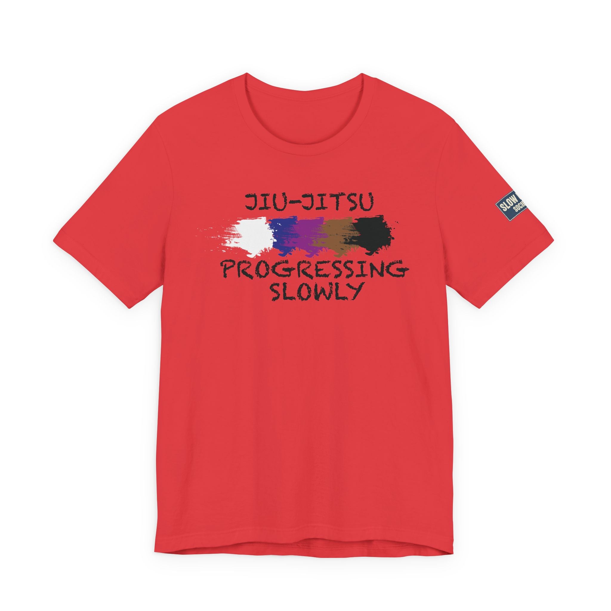 Jiu-Jitsu Progressing Slowly Tee — Casual Martial Arts Training Shirt